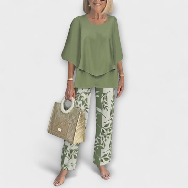 Rosamund – Modernes Set mit bequemer Bluse und Hose
