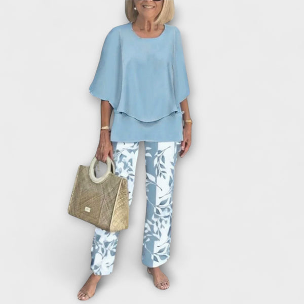 Rosamund – Modernes Set mit bequemer Bluse und Hose