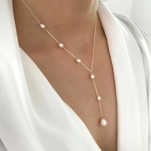 Vintage Perlenkette mit Anhänger