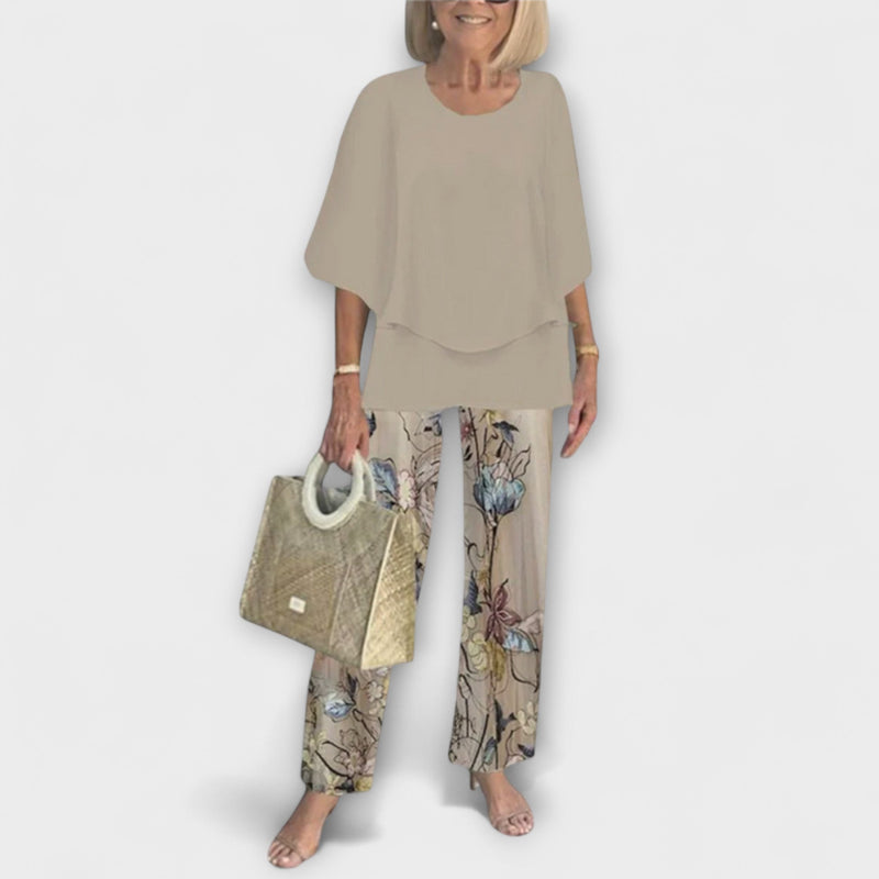 Rosamund – Modernes Set mit bequemer Bluse und Hose